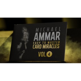 Easy to Master Card Miracles (Gimmicks and Online Instruction) Volume 4 by Michael Ammar