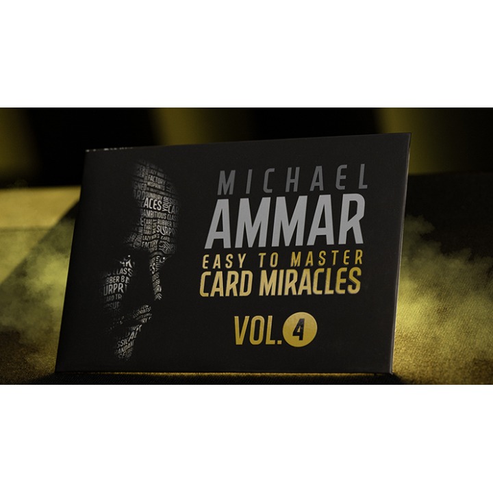 Easy to Master Card Miracles (Gimmicks and Online Instruction) Volume 4 by Michael Ammar