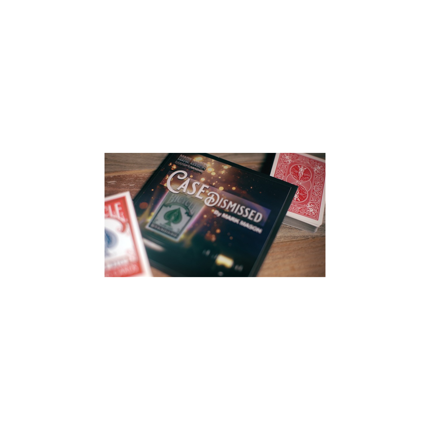Case Dismissed Red (Gimmicks and Online Instructions) by Mark Mason