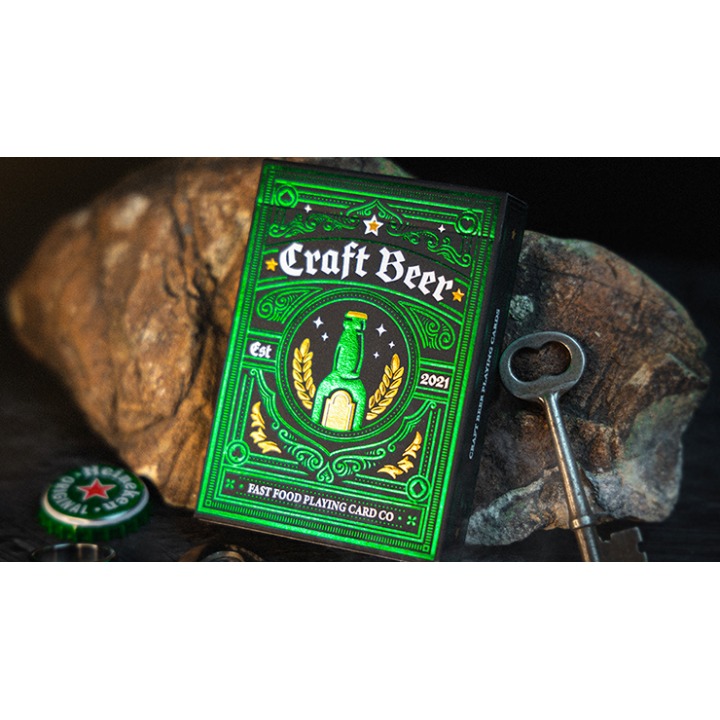 Beer Playing Cards by Fast Food Playing Card Company