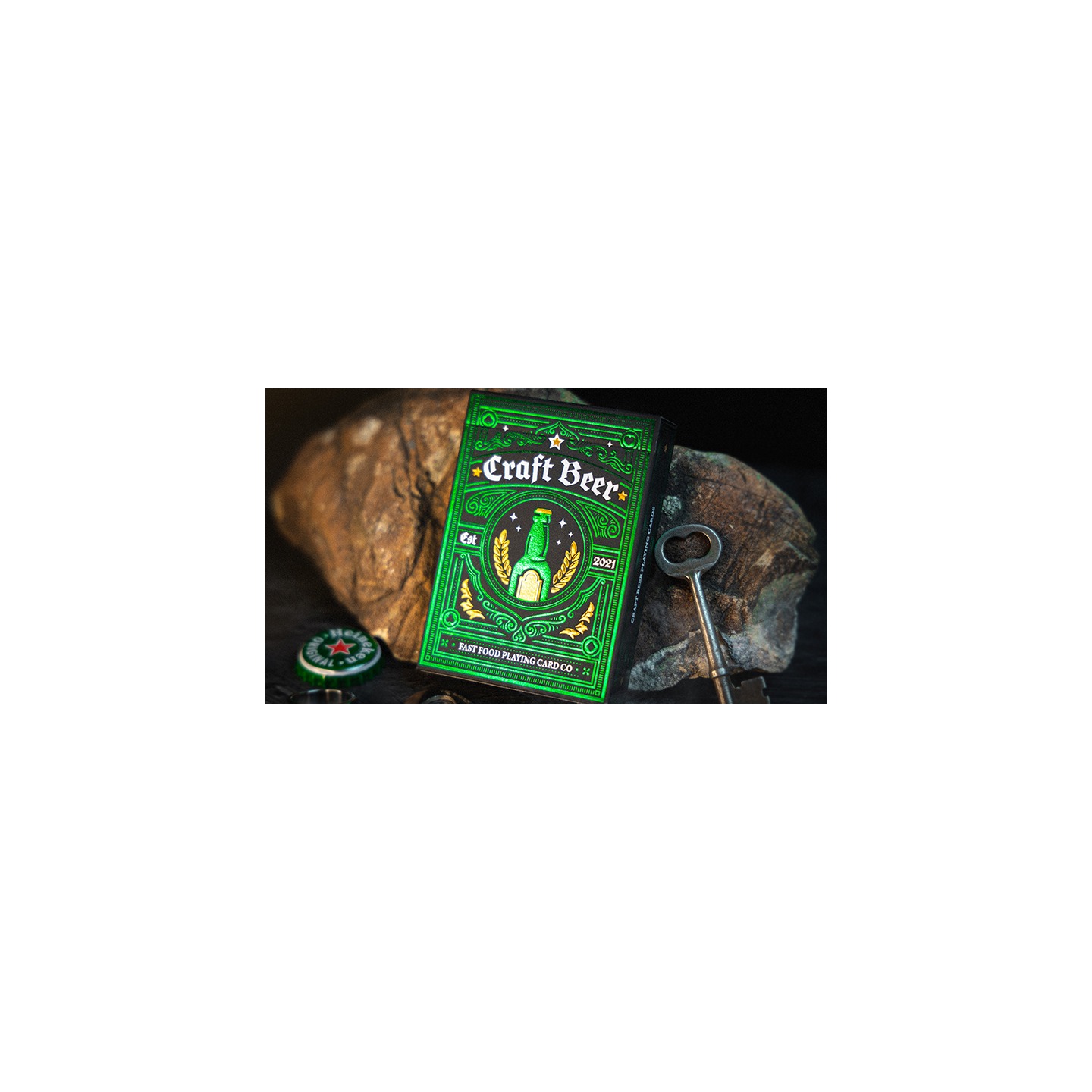Beer Playing Cards by Fast Food Playing Card Company