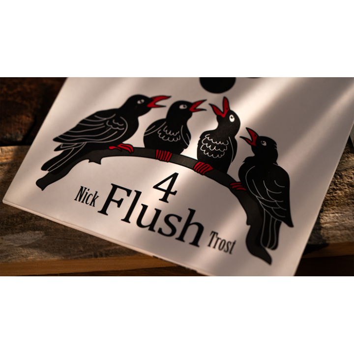 4 FLUSH Red Back by Nick Trost and Murphy's Magic