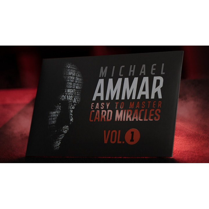 Easy to Master Card Miracles (Gimmicks and Online Instruction) Volume 1 by Michael Ammar