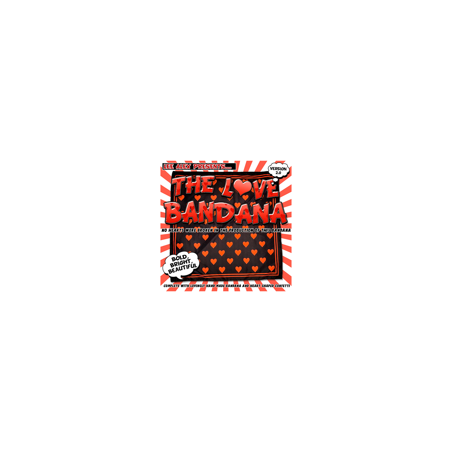 LOVE BANDANA V2 by Lee Alex