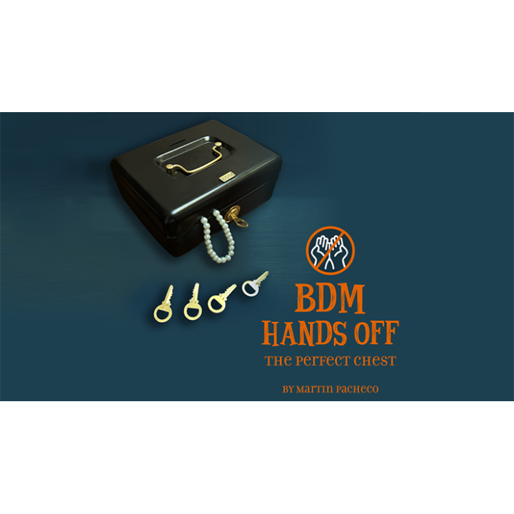 BDM Hands Off - The Perfect Chest (Gimmick and Online Instructions) by Bazar de Magia