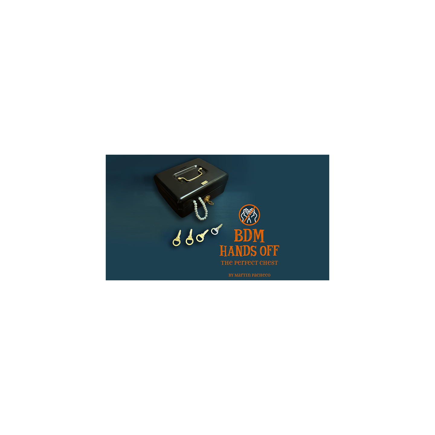 BDM Hands Off - The Perfect Chest (Gimmick and Online Instructions) by Bazar de Magia