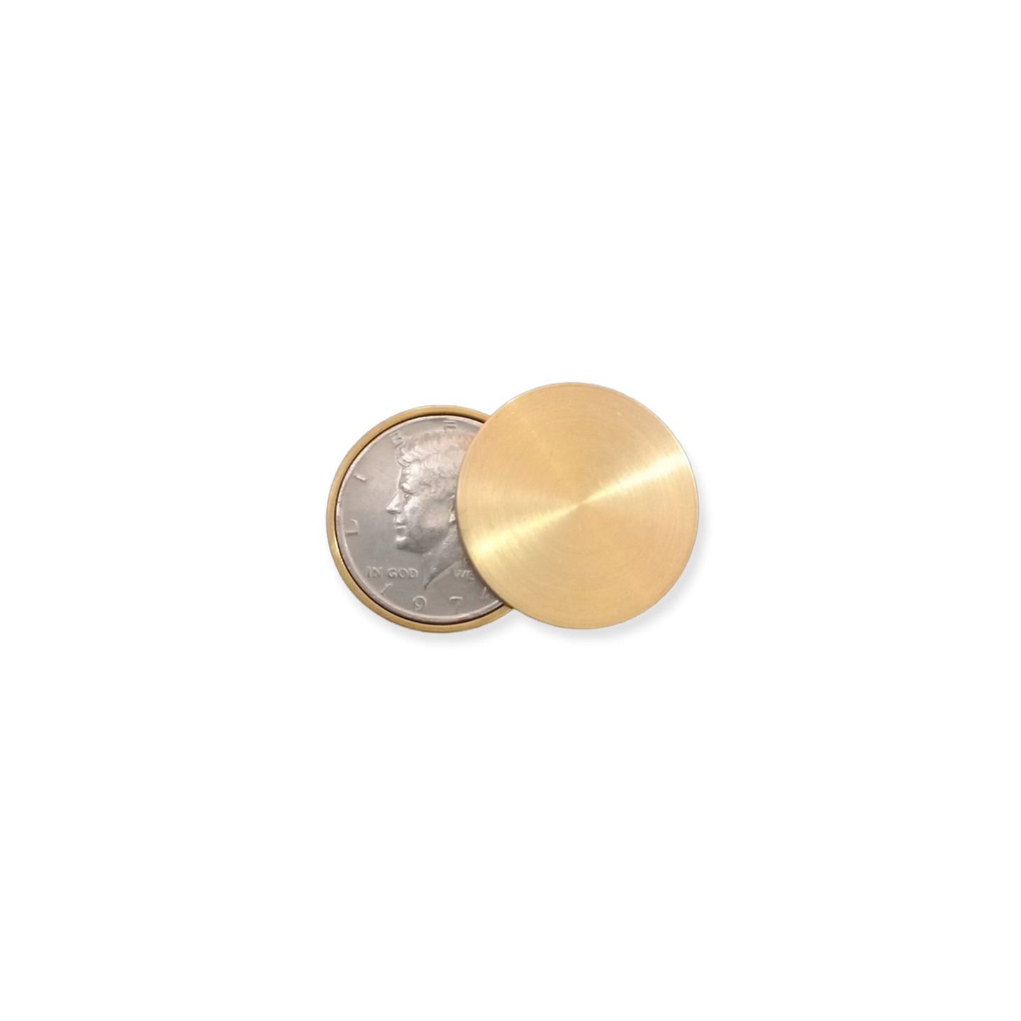 Marcel's Okito Box HALF DOLLAR SIZE (Gimmicks and Online Instructions) by Marcelo Manni