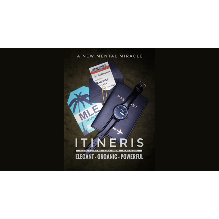ITINERIS (Gimmicks and Online Instructions) by Radek Hoffmann, Luca Volpe and Alan Wong