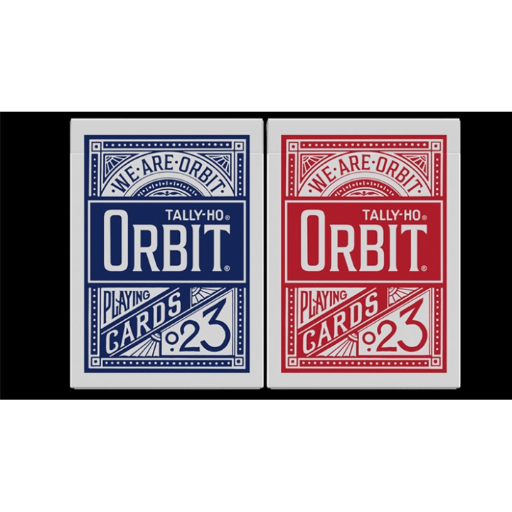 Orbit Tally Ho Circle Back (Red) Playing Cards