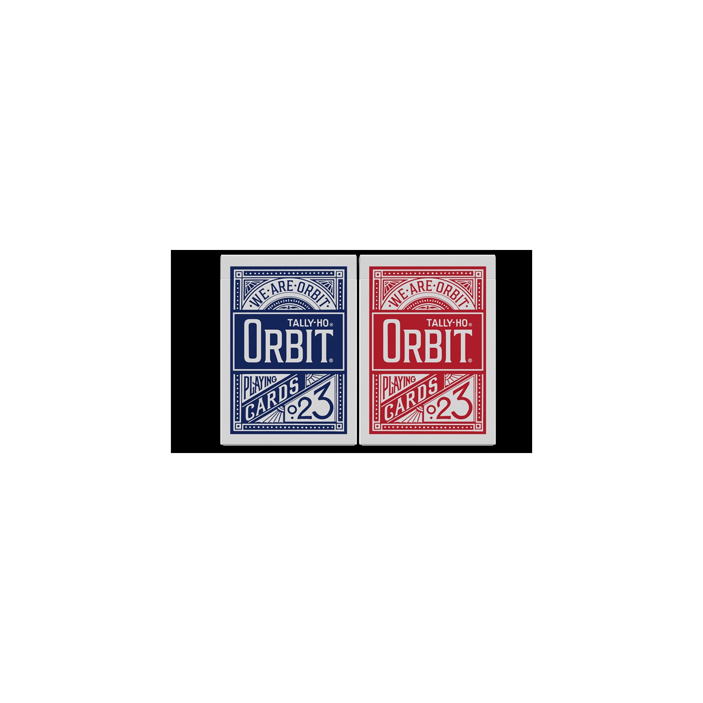 Orbit Tally Ho Circle Back (Red) Playing Cards