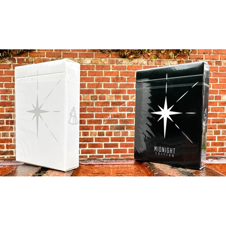 North Star Midnight Black Marked Deck by James Anthony