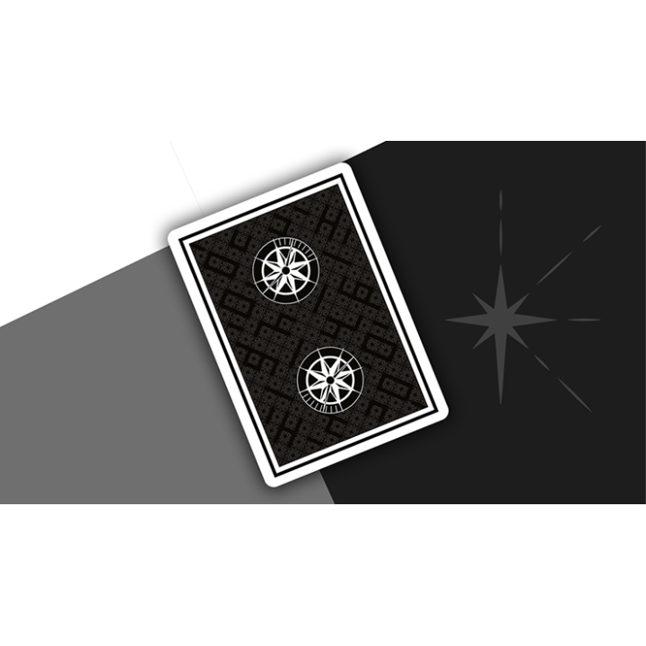 North Star Midnight Black Marked Deck by James Anthony