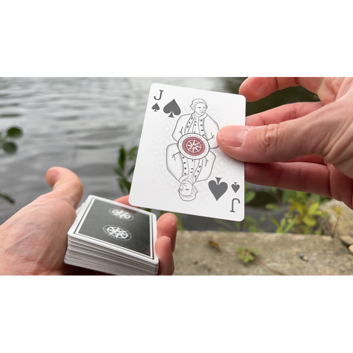 North Star Midnight Black Marked Deck by James Anthony