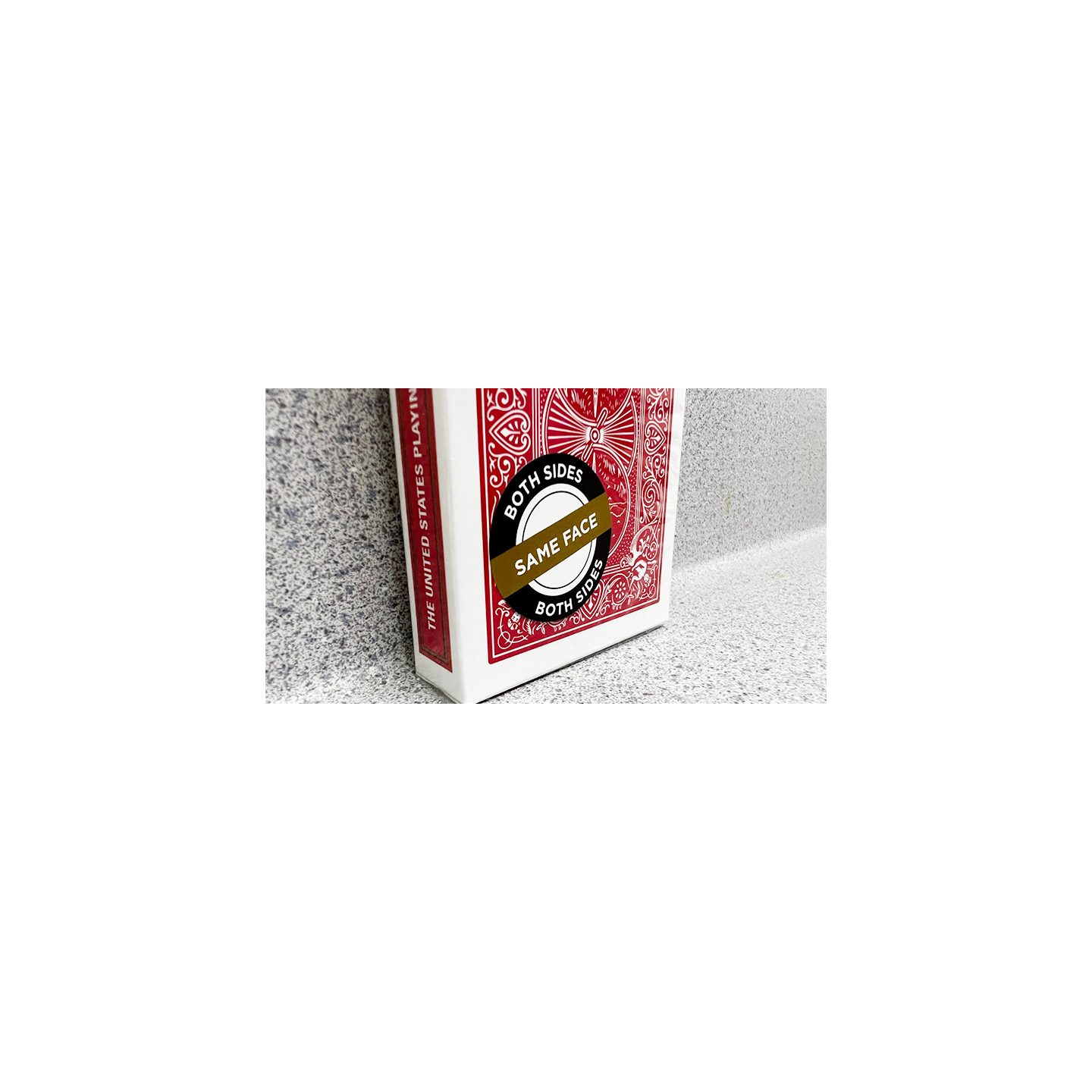Bicycle 2 Faced Red Tuck (Mirror Deck Same on both sides) Playing Card