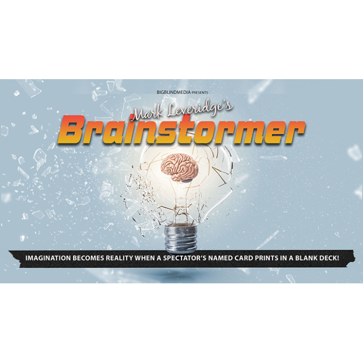 BIGBLINDMEDIA Presents Brainstormer (Gimmicks and Online Instructions) by Mark Leveridge