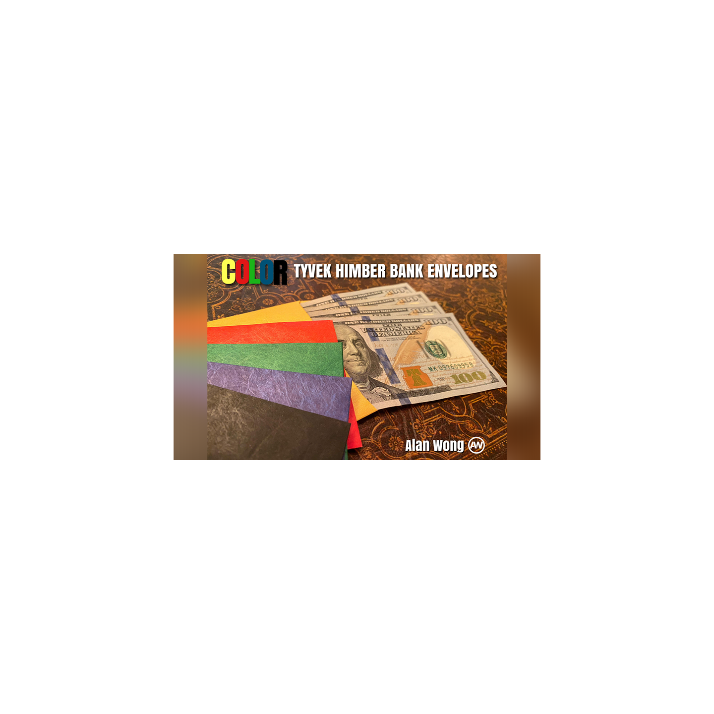 Tyvek Himber Bank Envelope COLOR SET by Alan Wong