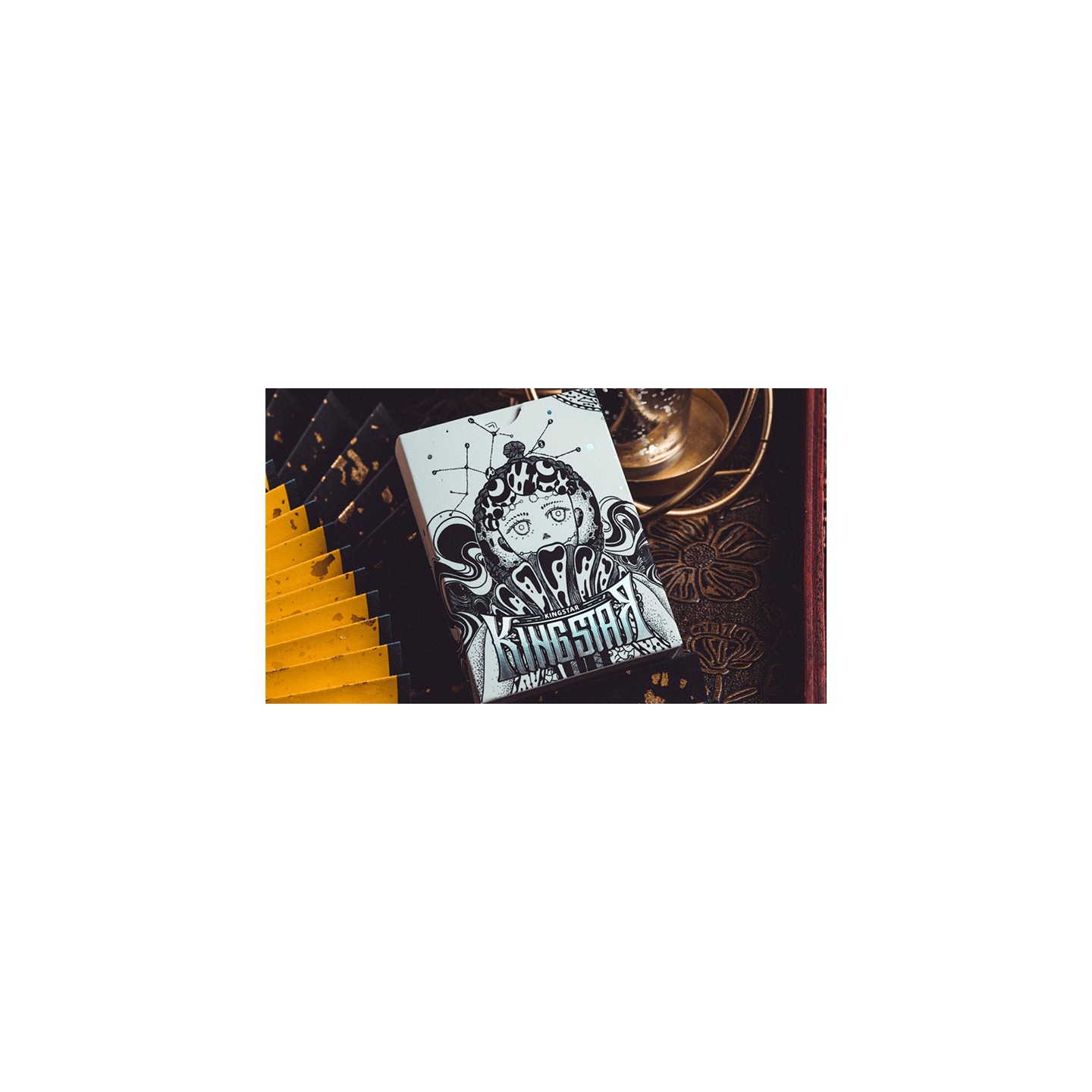 Twelve Imperial Symbols Playing Cards (Monochrome) by KING STAR