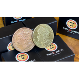 Replica Golden Morgan Scotch and Soda Magnetic (Gimmicks and Online Instructions GOLD 4) by Tango Magic