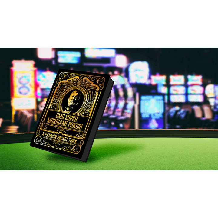 BIGBLINDMEDIA Presents OMG Super Morigami (Gimmicks and Online Instructions) by John Bannon