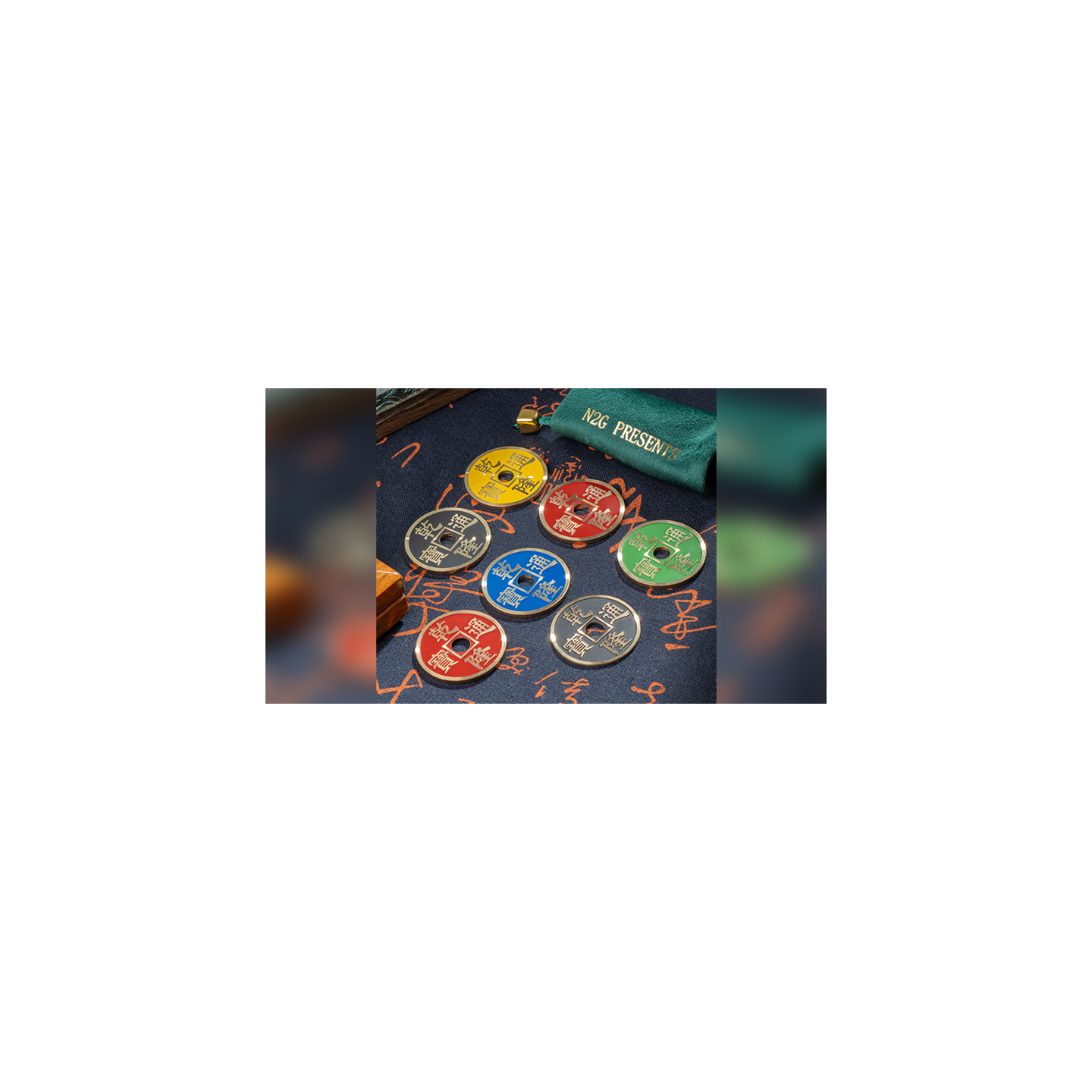 RAINBOW COINS (MORGAN) by N2G