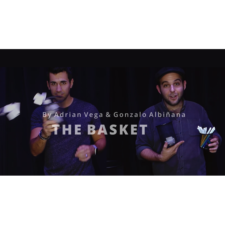 THE BASKET CLOSE UP (Gimmicks and Online Instructions) by Gonzalo Albiñana & Adrian Vega