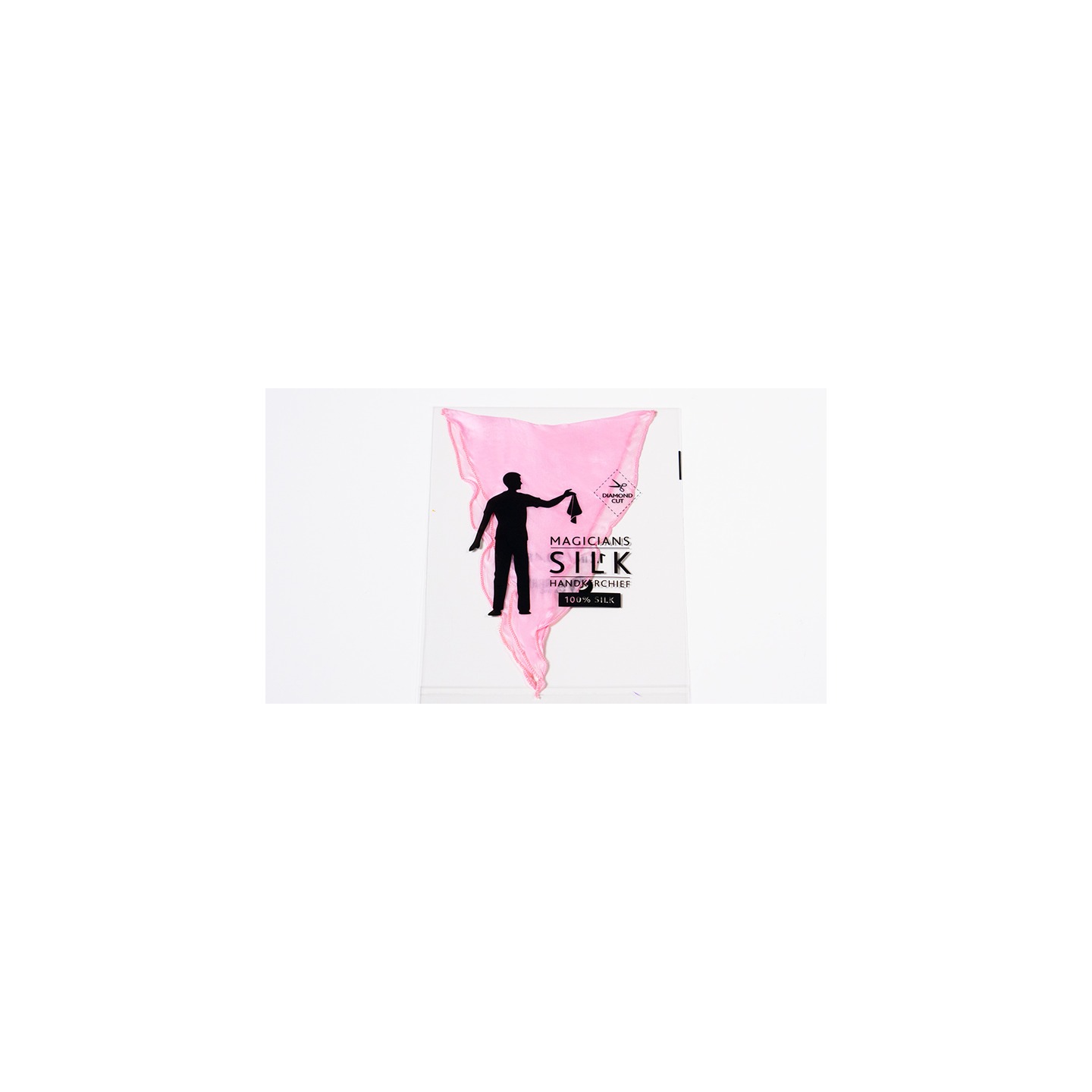 PRO SILK DIAMOND CUT PINK 6" by Murphy's Magic