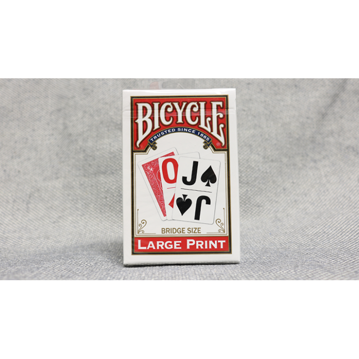 Bicycle Super Jumbo Bridge (RED) by USPCC