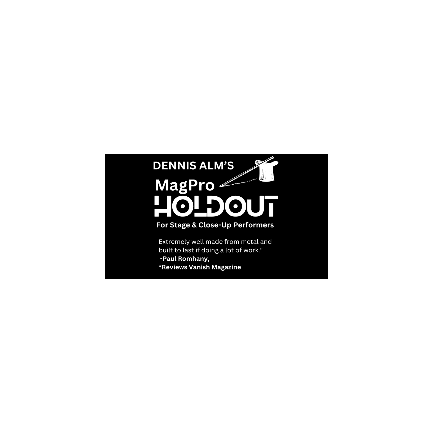 Dennis Alm's MagPro Utility Holdout by Dennis Alm