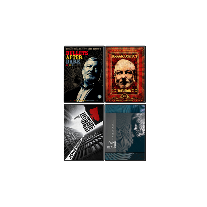 BIGBLINDMEDIA Presents John Bannon's Bullet Trilogy (Includes Bullet After Dark, Bullet Party, Fire When Ready and Paint it Blan