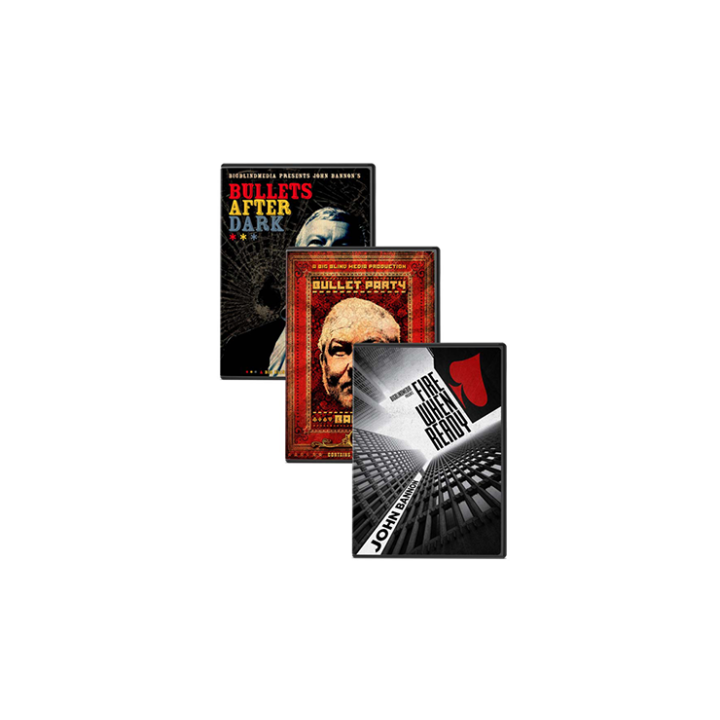 BIGBLINDMEDIA Presents John Bannon's Bullet Trilogy (Includes Bullet After Dark, Bullet Party, Fire When Ready and Paint it Blan