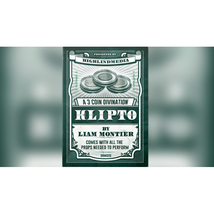 BIGBLINDMEDIA Presents Klipto - A 3 Coin Divination (Gimmicks and Online Instructions) by Liam Montier