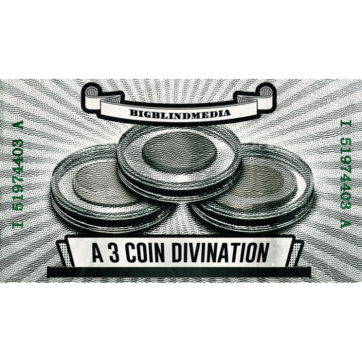 BIGBLINDMEDIA Presents Klipto - A 3 Coin Divination (Gimmicks and Online Instructions) by Liam Montier