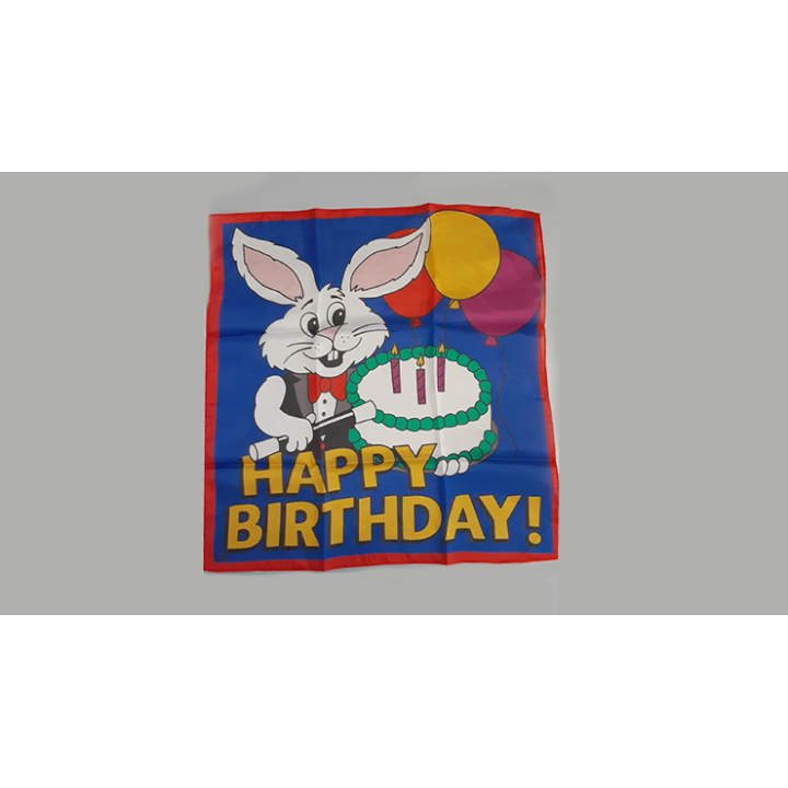 Happy Birthday Silk (18 in) by Ginn and Goshman