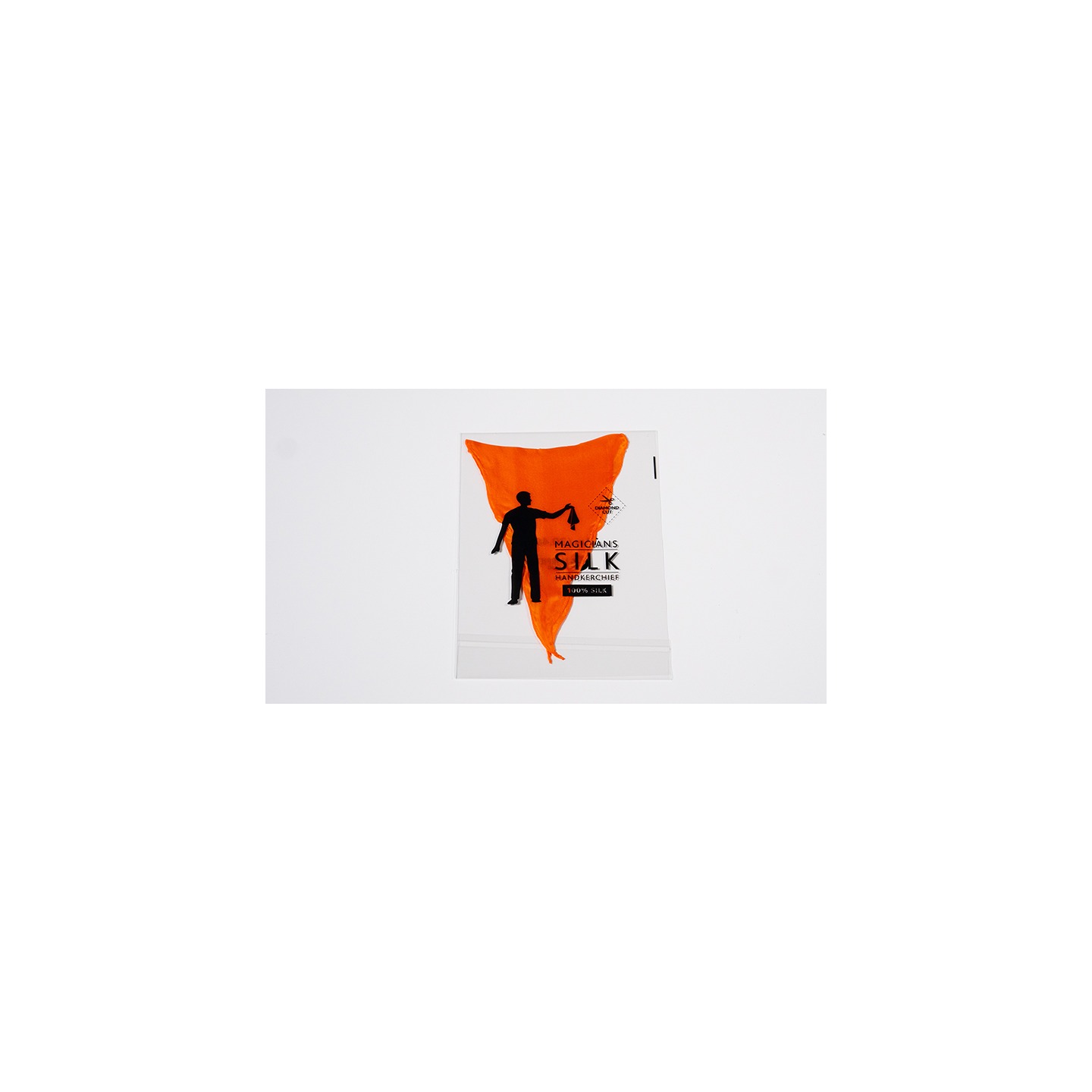 PRO SILK DIAMOND CUT ORANGE 6" by Murphy's Magic