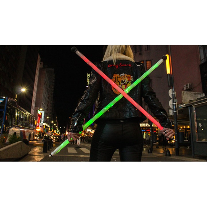 Luminous Dancing Cane GREEN by Magica Rocio