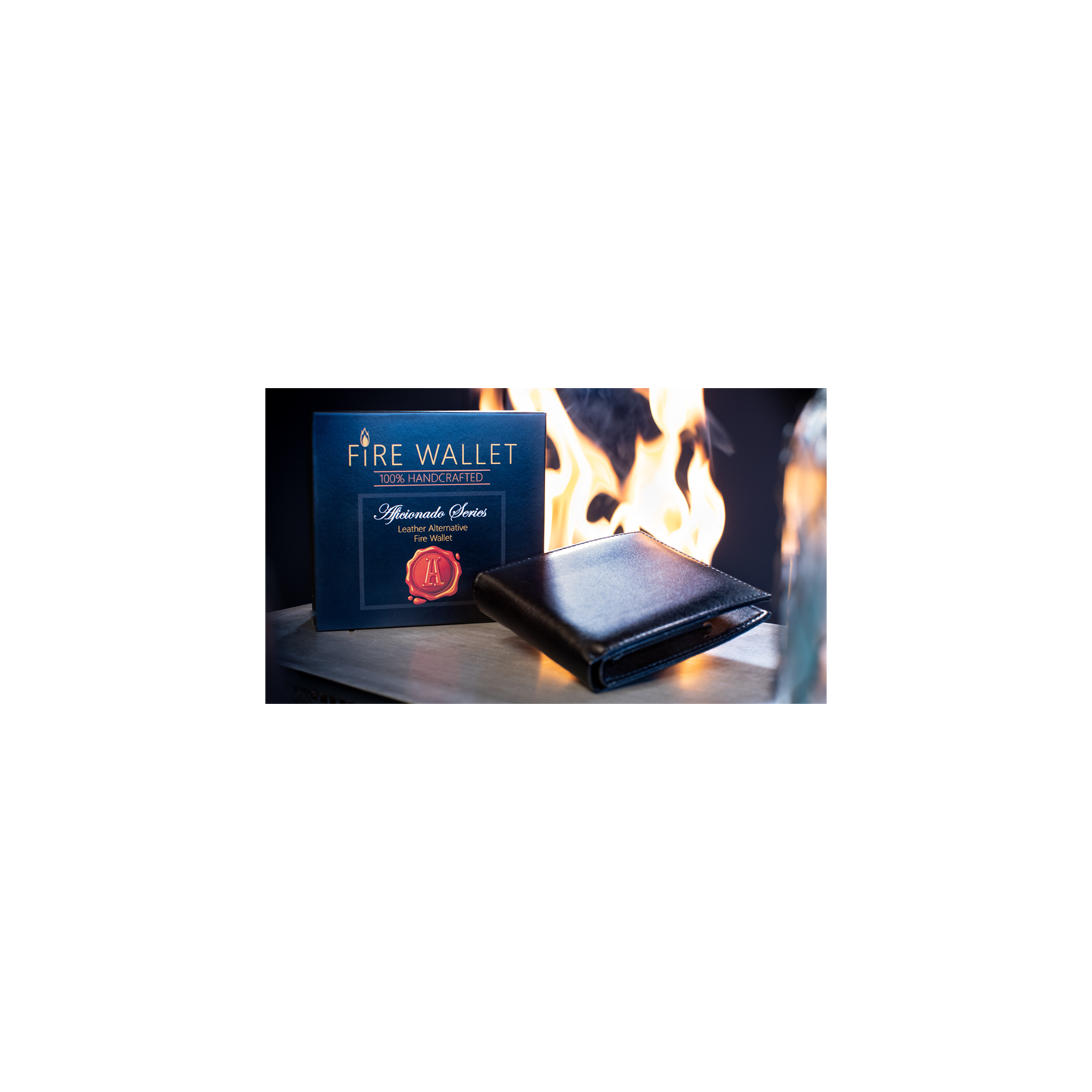The Aficionado Fire Wallet by Murphy's Magic