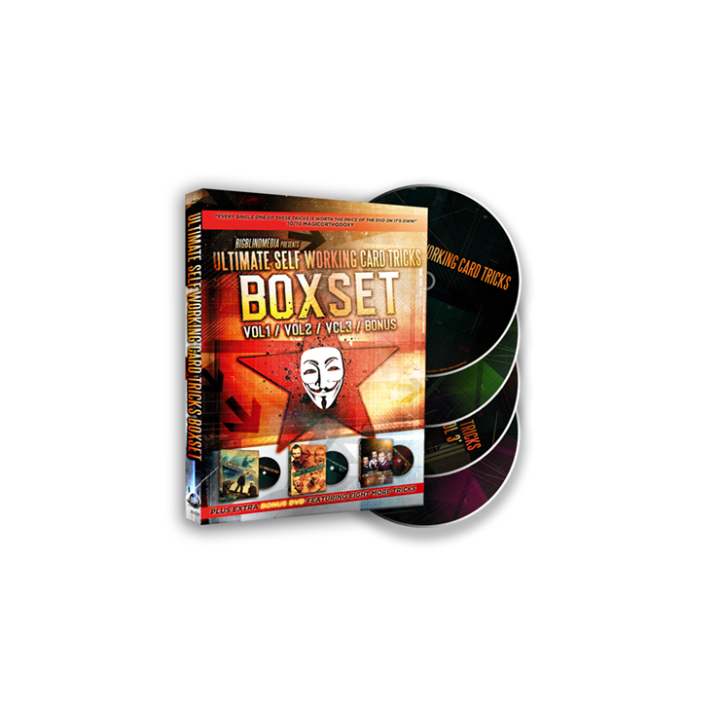 BIGBLIINDMEDIA Presents Ultimate Self Working Card Tricks Triple Volume Box Set by Big Blind Media - DVD