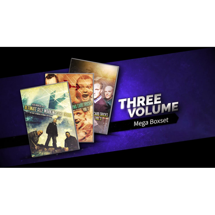 BIGBLIINDMEDIA Presents Ultimate Self Working Card Tricks Triple Volume Box Set by Big Blind Media - DVD