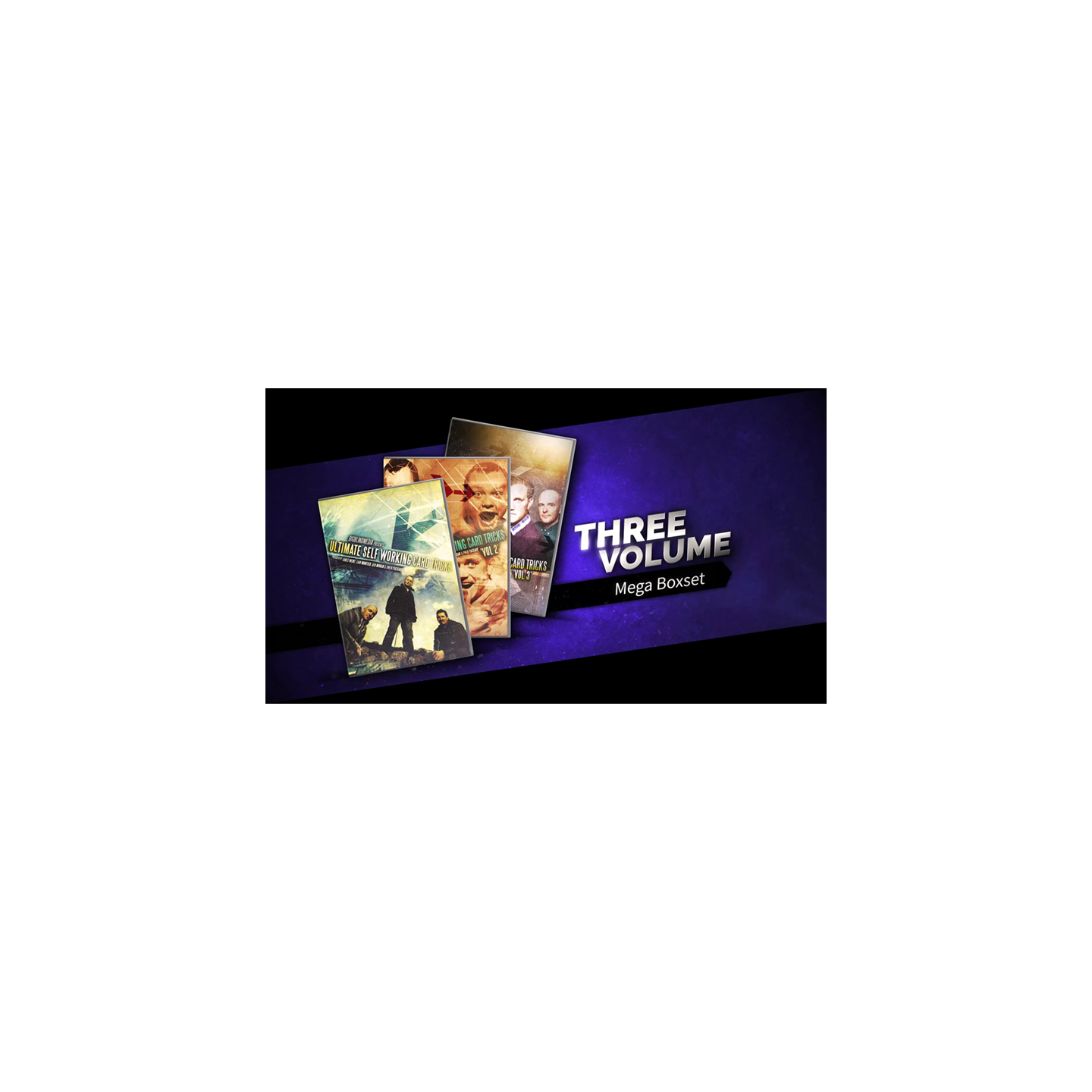 BIGBLIINDMEDIA Presents Ultimate Self Working Card Tricks Triple Volume Box Set by Big Blind Media - DVD