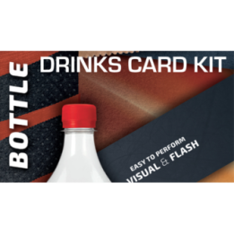 Drink Card KIT for Astonishing Bottle (Gimmick and Online Instructions) by João Miranda and Ramon Amaral