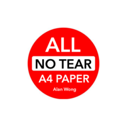 No Tear Pad (Extra Large, 8.5 X 11.5 ") ALL No Tear by Alan Wong