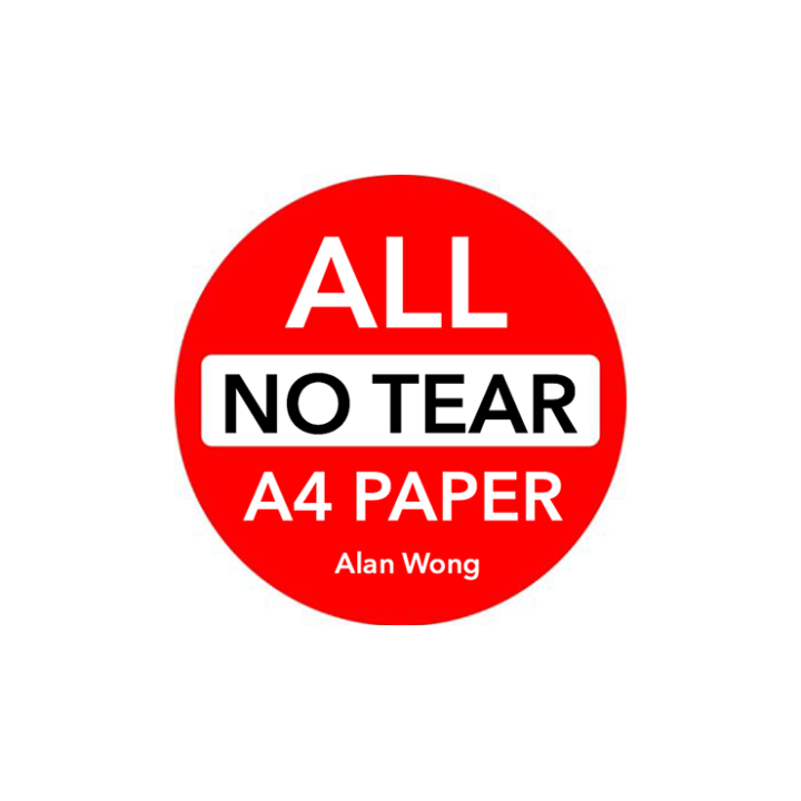 No Tear Pad (Extra Large, 8.5 X 11.5 ") ALL No Tear by Alan Wong