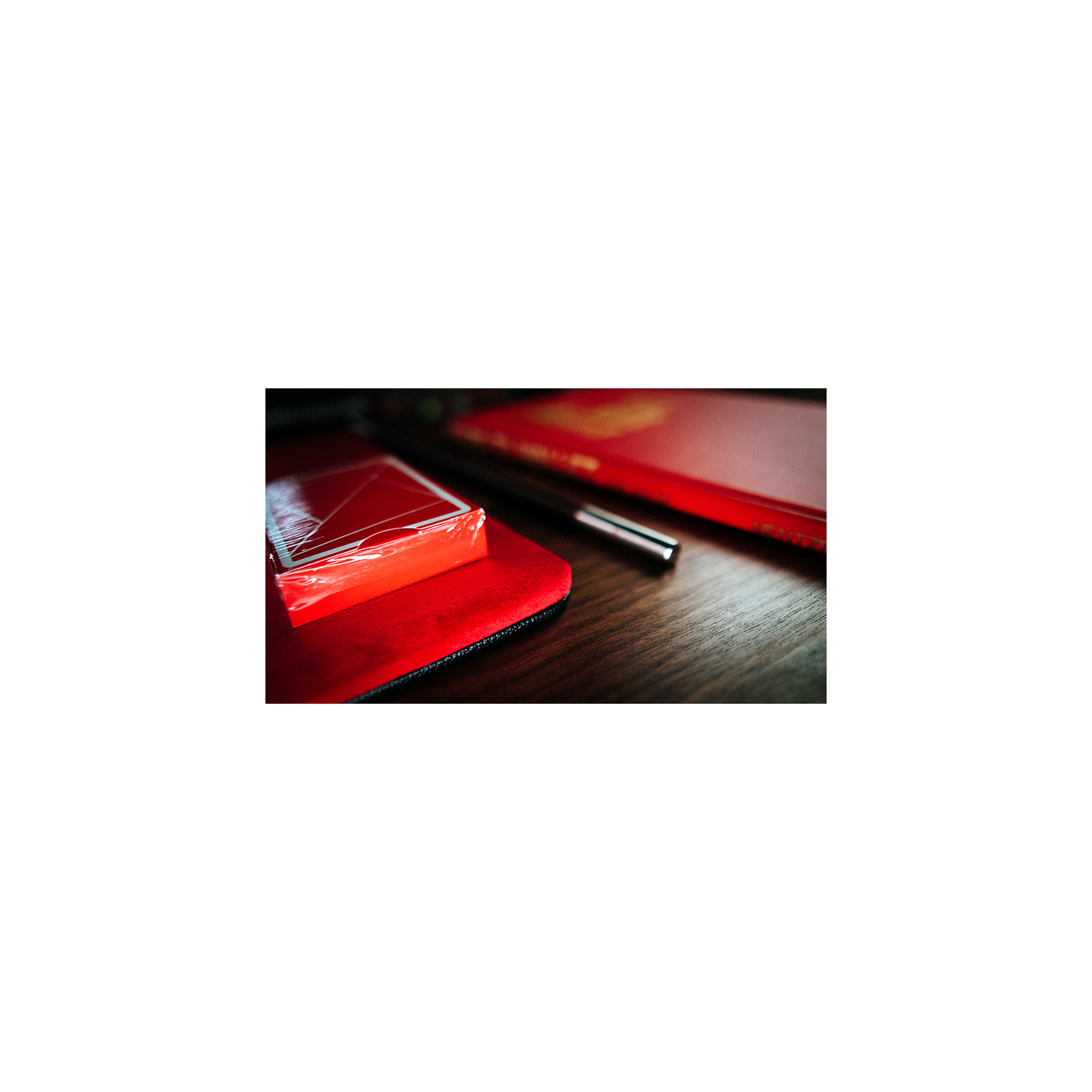 Suede Leather Medium Pad (Red) by TCC