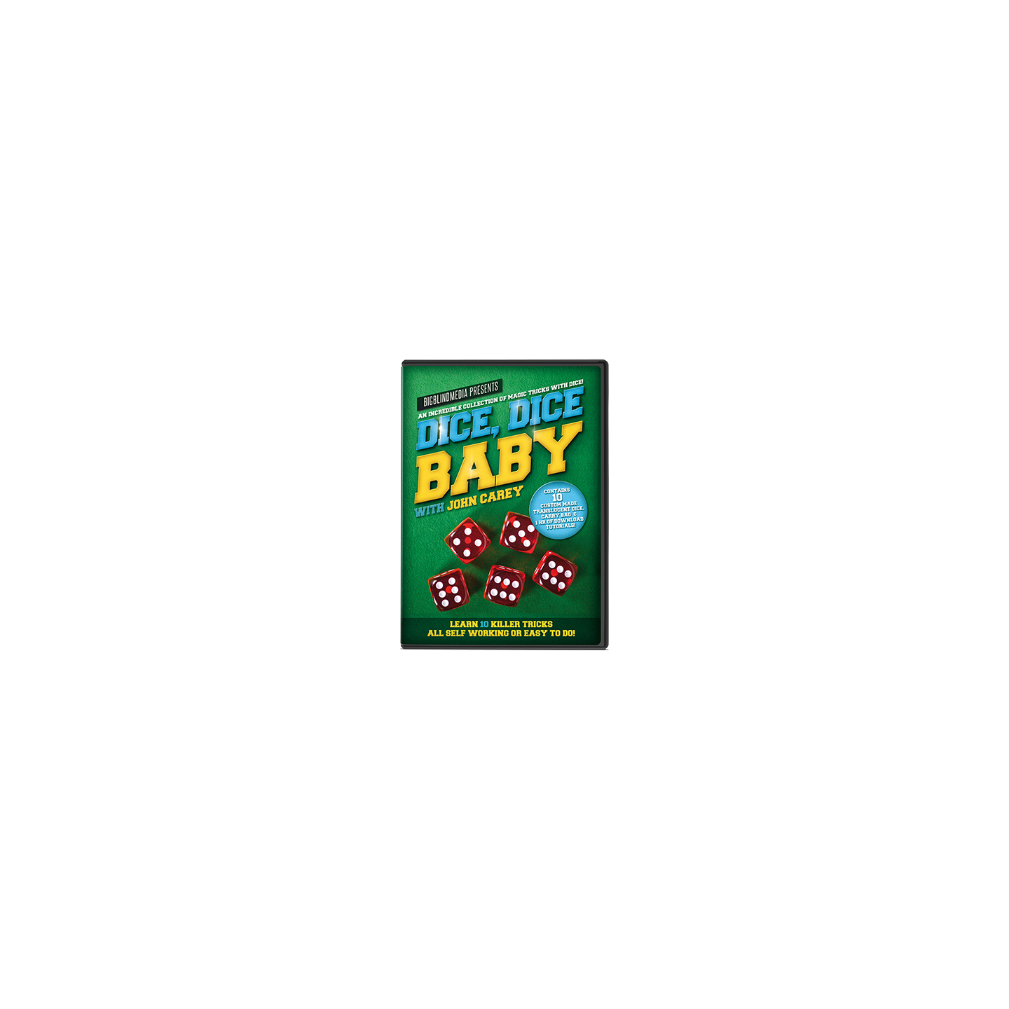 BIGBLINDMEDIA Presents Dice, Dice Baby with John Carey (Props and Online Instructions)