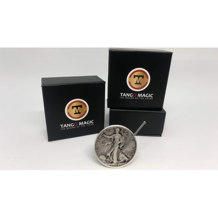 Replica Walking Liberty Magnetic Coin (Gimmicks and Online Instructions) by Tango