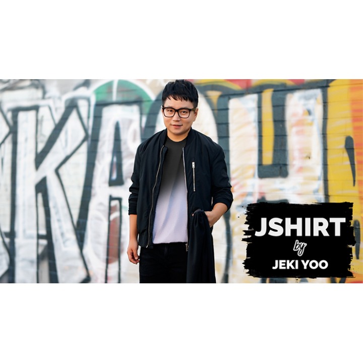 JSHIRT BLACK (Gimmicks and Online Instruction) by Jeki Yoo