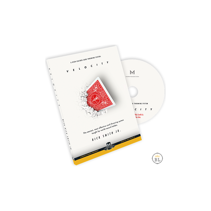 Velocity : High-Caliber Card Throwing System by Rick Smith Jr. - DVD