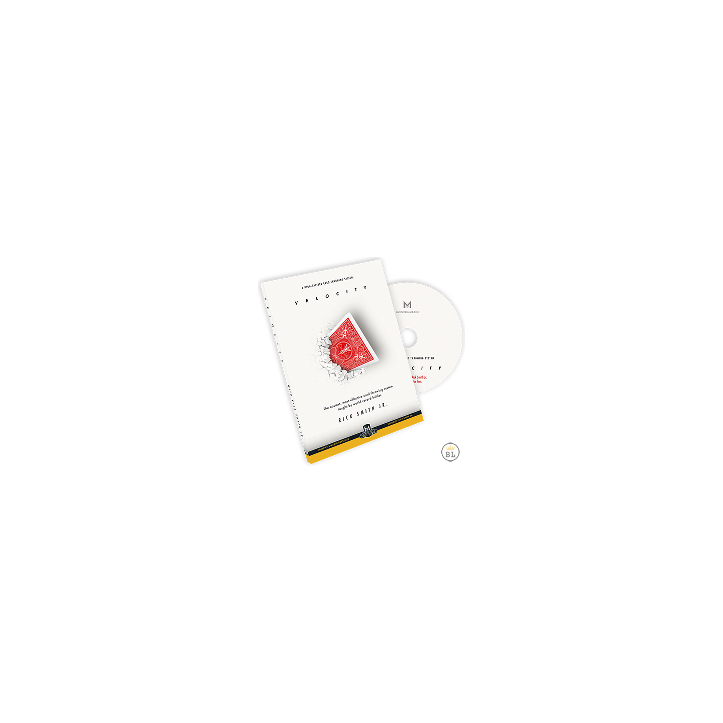 Velocity : High-Caliber Card Throwing System by Rick Smith Jr. - DVD