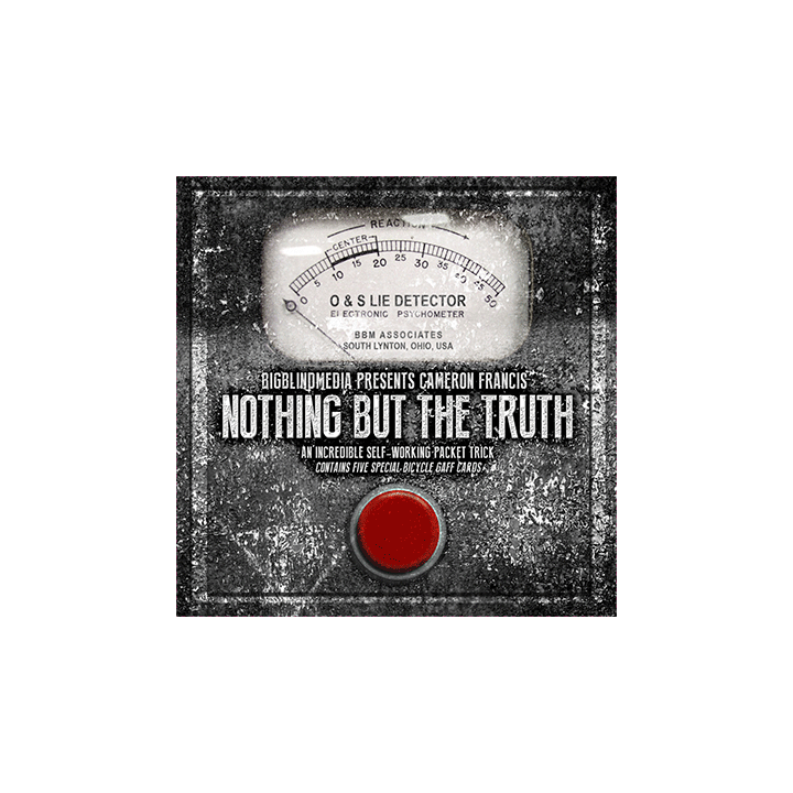 BIGBLINDMEDIA Presents Nothing but the Truth (Download and Gimmicks) by Cameron Francis - DVD