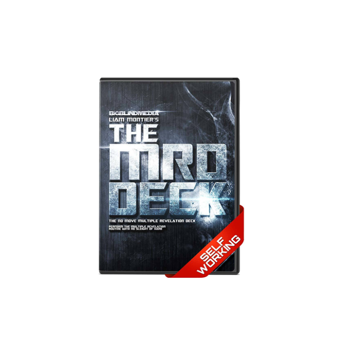 BIGBLINDMEDIA Presents The MRD Deck Red (Gimmick and Online Instructions)